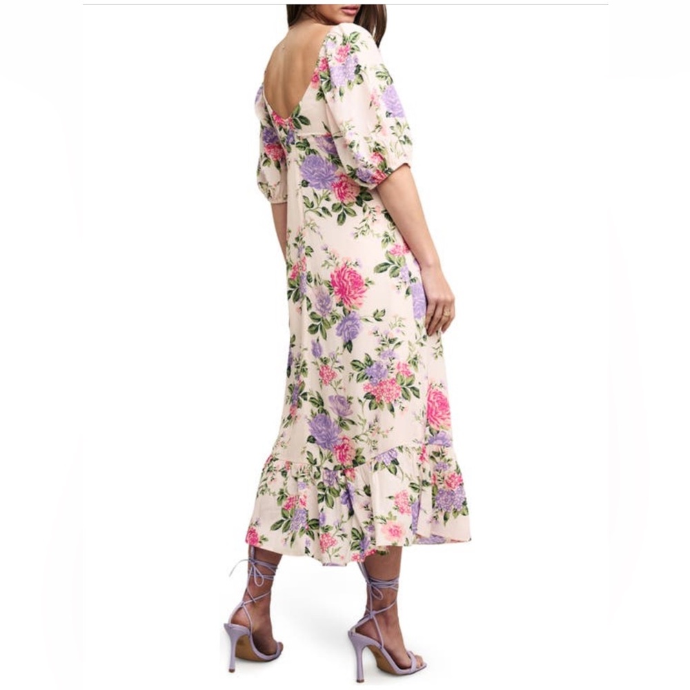 NOBODY’s CHILD Floral Print Maxi Dress NWT’s sz 6 - Picture 6 of 13